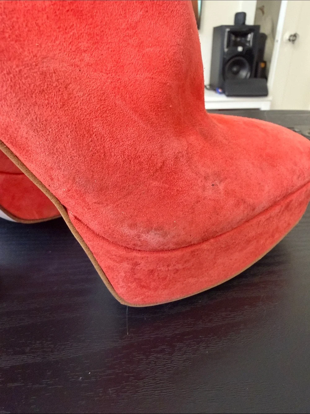 Jessica Simpson Coral Suede Platform Mules
